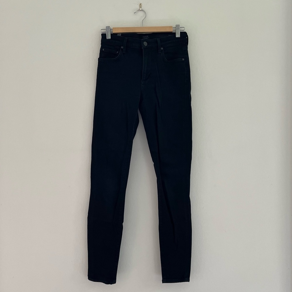 Citizens of Humanity Rocket high rise skinny jeans, black, size 27